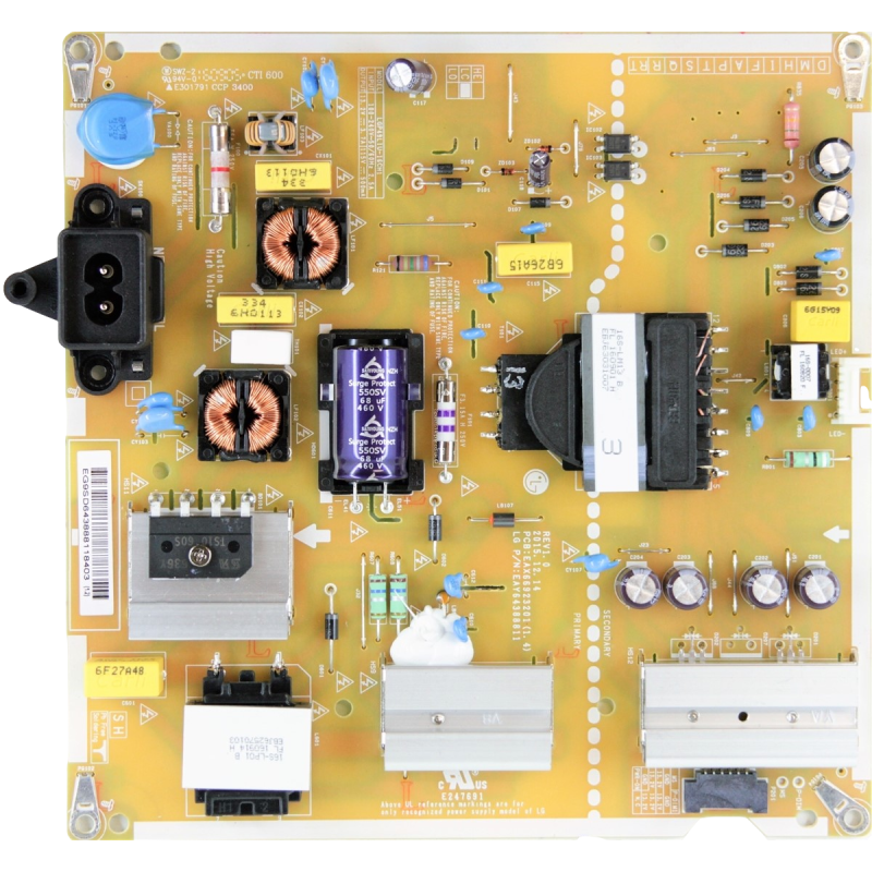 Scheda alimentazione TV LG EAX66923201