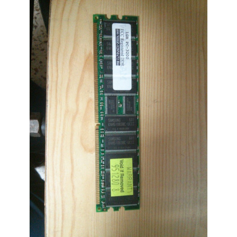 DDR 400 1GB PC3200 ECC Registered server memory